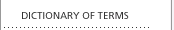 Dictionary of Terms